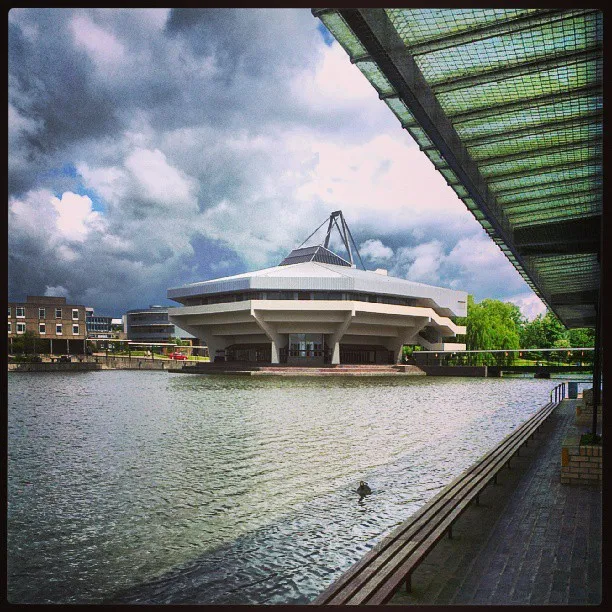 Central Hall - the pre-eminent example of UFO-inspired architecture on the York University campus